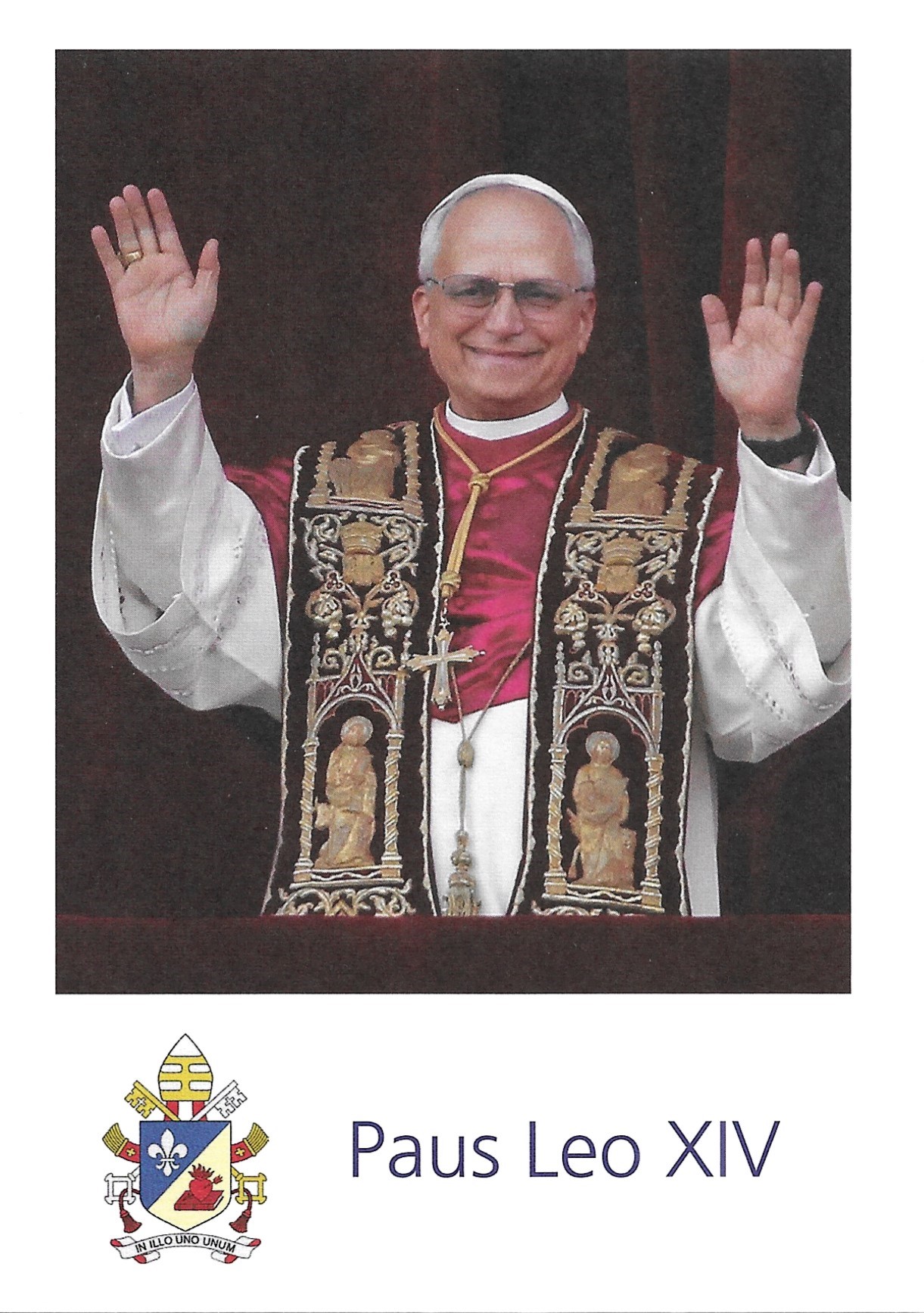 Voorkant Paus Leo XIV