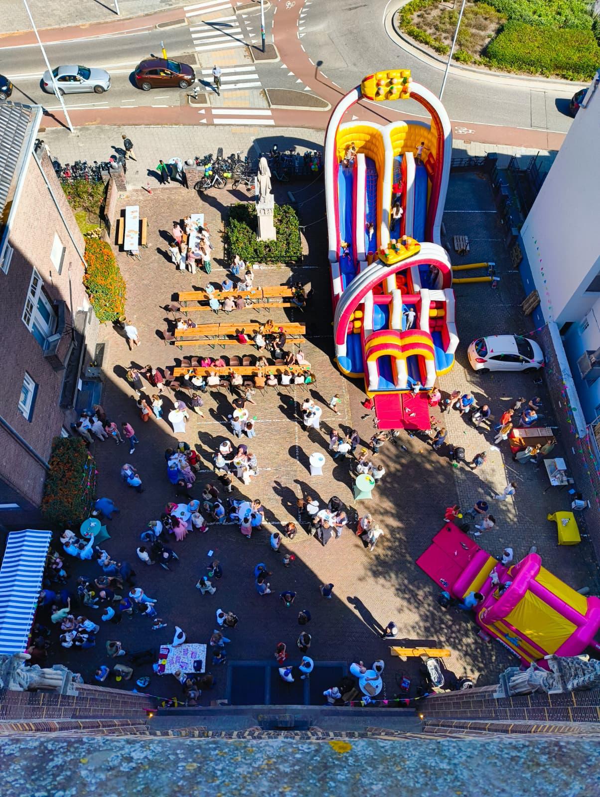hoop festival boven aanzicht